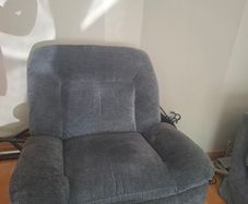 Reclining Armchair Grey