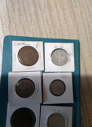 Seven Assorted Coins