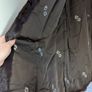 Real fur chocolate color coat Image 6
