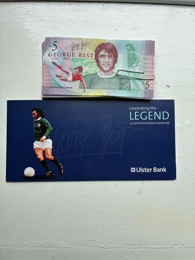 George Best Notes x 3 & Folder