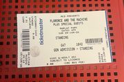 Florence and the Machine Marley Park X 1 Ticket