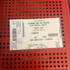 Florence and the Machine Marley Park X 1 Ticket
