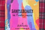 Sample beauty make up palette