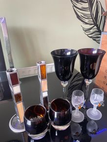 glasses /vases /candle holder