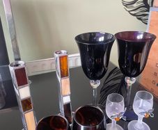 glasses /vases /candle holder