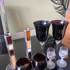 glasses /vases /candle holder