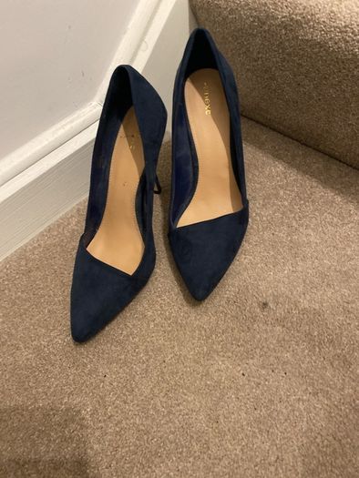 NEXT Shoes Navy Suede Heels