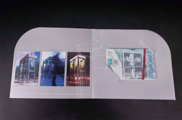 Callcard Mint in Folder