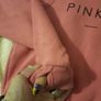 pink soda cropped hoody Image 3