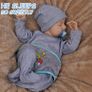 Reborn Babies Lifelike Dolls - 17 inch Handmade Life Like Baby Dolls, Soft Cloth Body with Feeding Kit, Realistic Newborn Dolls as Prefect Gifts for Children/Mom DIFFERENT OPTIONS AVAILABLE, SEE PHOTOS (FREE POSTAGE) Image 6