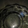 Cut Glass Crystal Fruit Bowl made In Turkey Image 2