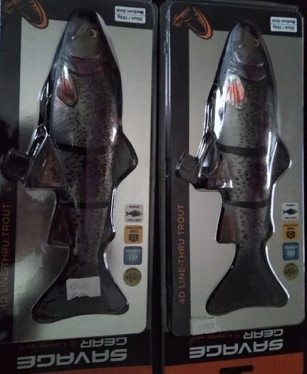 Savage Gear 4D Line Thru Trout 25cm