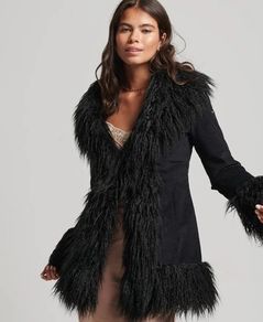 Superdry Afghan Short Coat 6/8