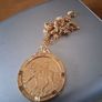 22ct gold plated Crown necklace 1977 Image 4