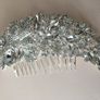 Bride's / Bridesmaids Crystal Head Piece Image 3