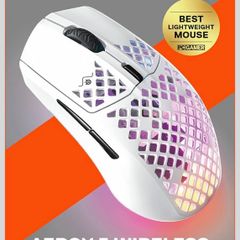 SteelSeries Aerox 3 Wireless mouse (Gen 1 - snow)