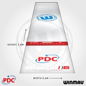 Winmau Clearzone PVC Darts Mat