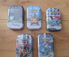 Pokemon TCG Lumiose City Mini Tins - complete set