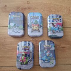 Pokemon TCG Lumiose City Mini Tins - complete set
