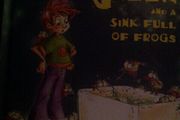 Alfie Green and a sink full of frogs. Signed copy by Joe O'Brien