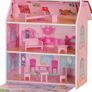 New: Plum Wooden Doll House Image 3