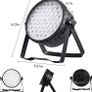 Stage Lights Strobe Lights LED Par Lights 54x3W LED RGB, DMX512/Sound Activated DJ Lights Strobe/Wash Lights for Wedding, Club, Party, Concert Bars Show 2 Packs (FREE SHIPPING) Image 2