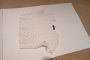 Bershka cropped size M Cherry pattern T shirt