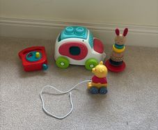 Selection of toys