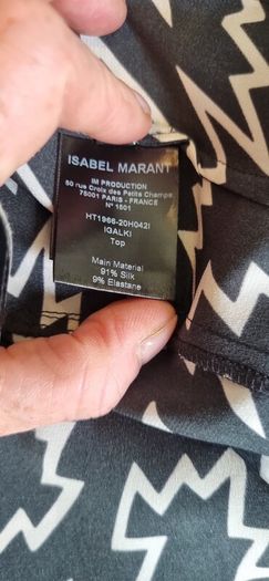 Isabel Marant Mainline silk blouse
