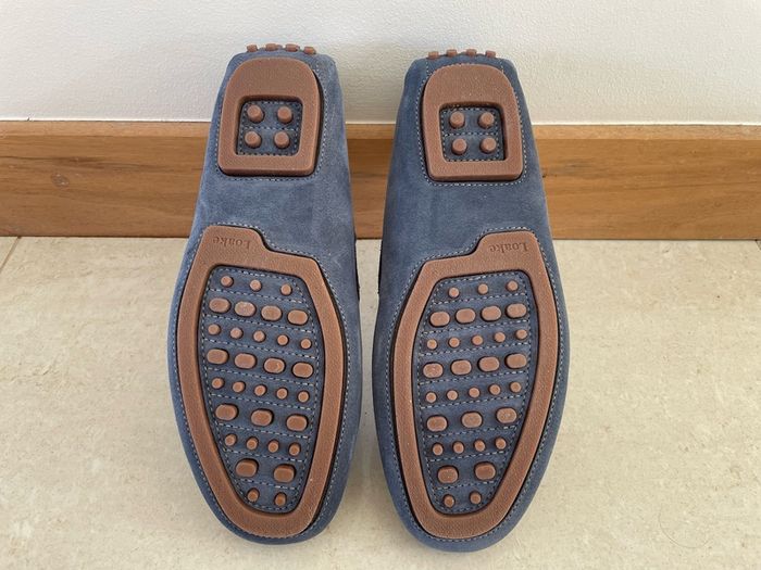 Loake Donnington Suede Moccasins - Size UK 8 / EU 42 - BRAND NEW