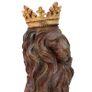 Large Antique Style Lion Garden Statue  Cast Stone Sculpture 57cm Image 6