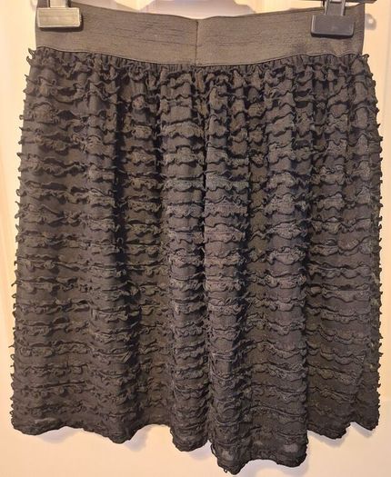 SALE! Girls' Black Ruffled Skirt