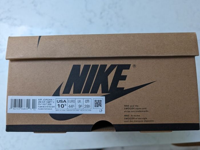 Air Jordan 1 Zoom CMFT 2 UK9.5