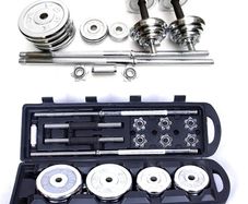 50kg Adjustable Barbell & Dumbbell Set