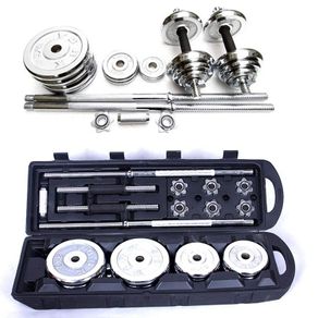 50kg Adjustable Barbell & Dumbbell Set