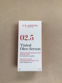 Clarins tinted oleo serum colour 02.5 30ml