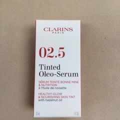 Clarins tinted oleo serum colour 02.5 30ml