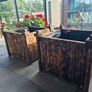 4 wooden planters Image 7