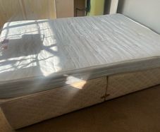 divan bed and mattress