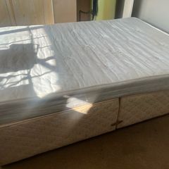 divan bed and mattress