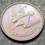 Ireland 1937 Beautifully Toned Farthing coin Image 2