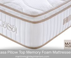 Double Casa Pillow Top Memory Foam Mattresses