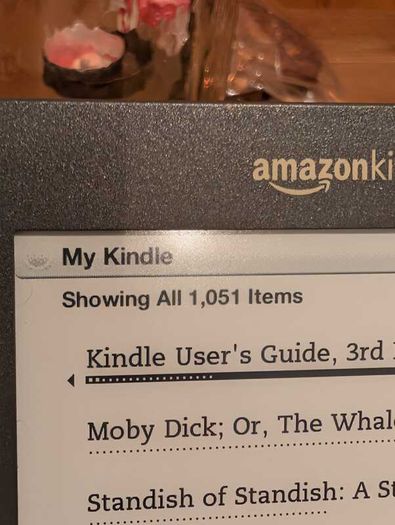 New Battery!!! - Amazon Kindle (keyboard) Gen3 eBook reader - Disconnect with a Fully loaded Kindle!!! #2213