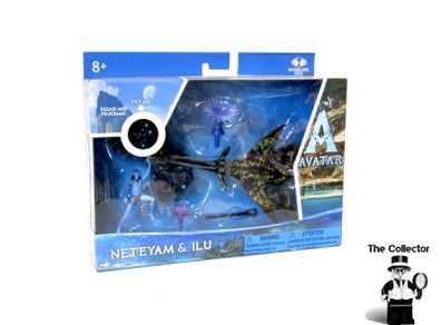 Avatar Movie Mcfarlane Toys Figure Playset Neteyam And Ilu Brand New Sealed