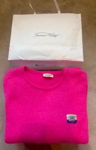 Stunning American Vintage Vitow Sweater in Neon Pink