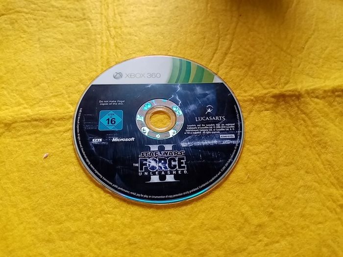 Star wars The force Unleashed II 2 Xbox 360 games Original
