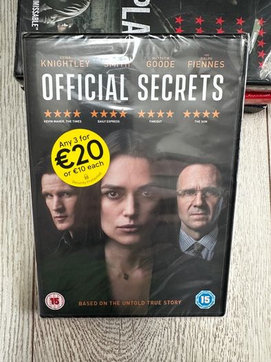 Official Secrets - DVD - Sealed