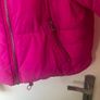 Zara Fuchsia Pink Quilted Puffer Jacket with Hood - XS Image 5
