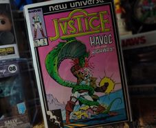 Justice ! Issue #3 ! First Printing ! Copper Age Comic from 1987 ! by Marvel !