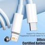 USB-C to Lightning Cable 2m Fast Charging & Data Sync Image 6